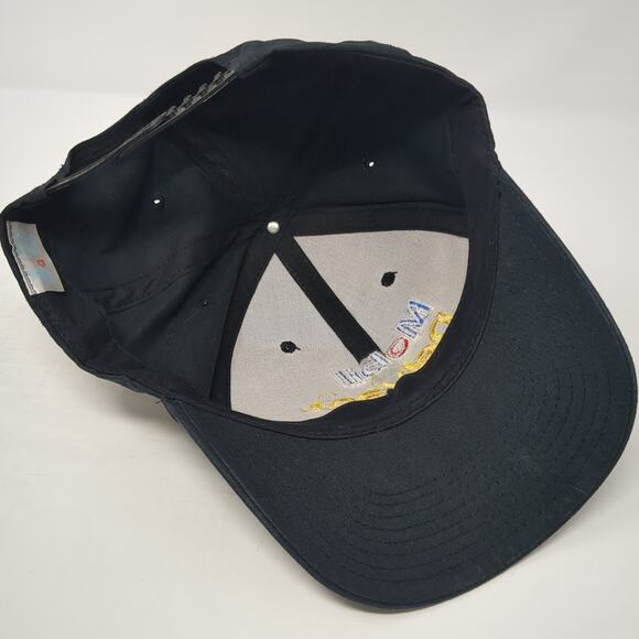 Mobil Delvac Snapback Hat Black One Size Adjustable Embroidered 6 Panel - Picture 7 of 9